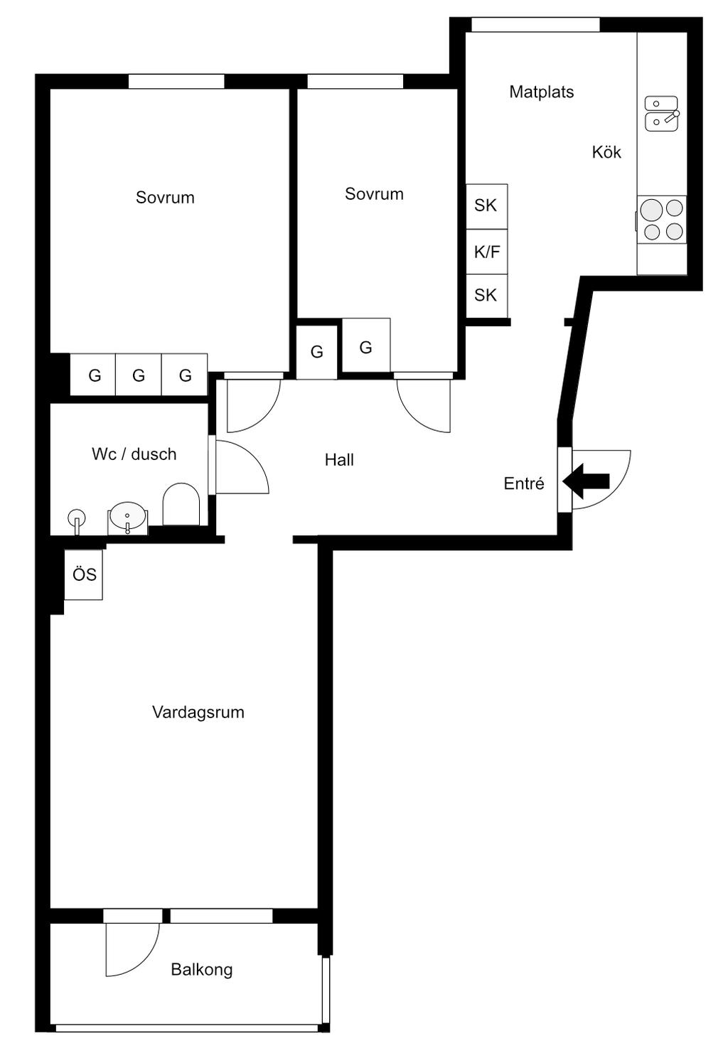 Planlösning