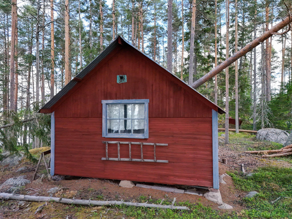 Fasad i väster. 