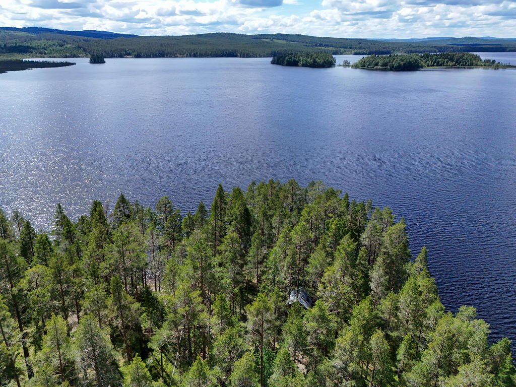 Vy ut över Mållången. 