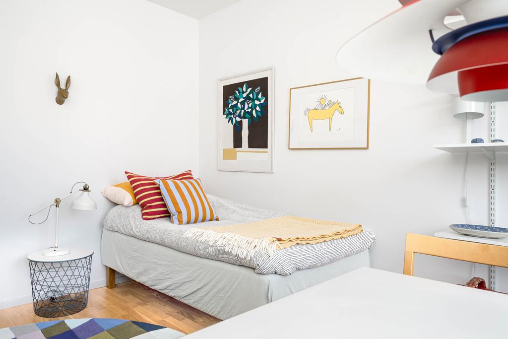 Plats för säng eller bäddsoffa 