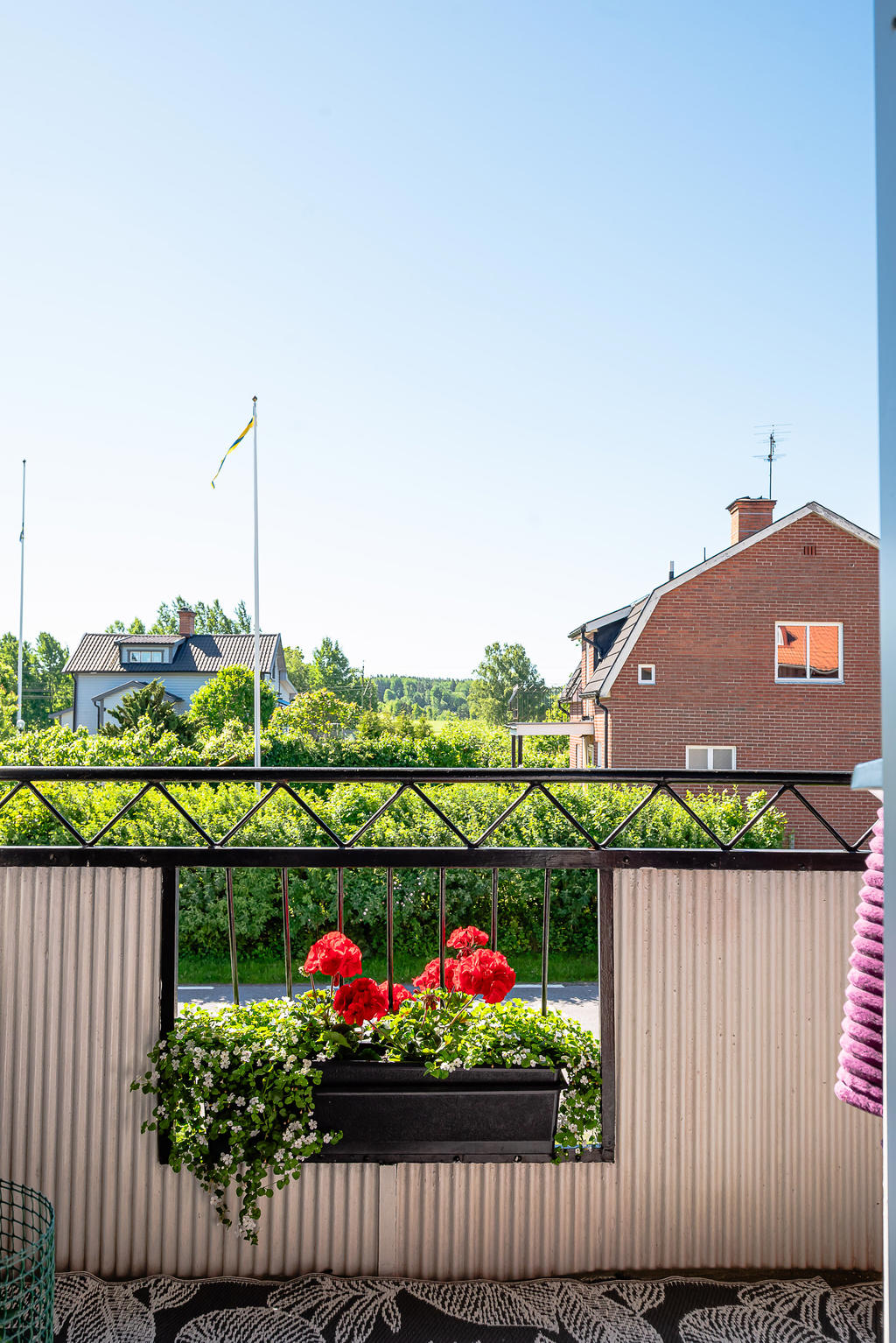 Härlig balkong