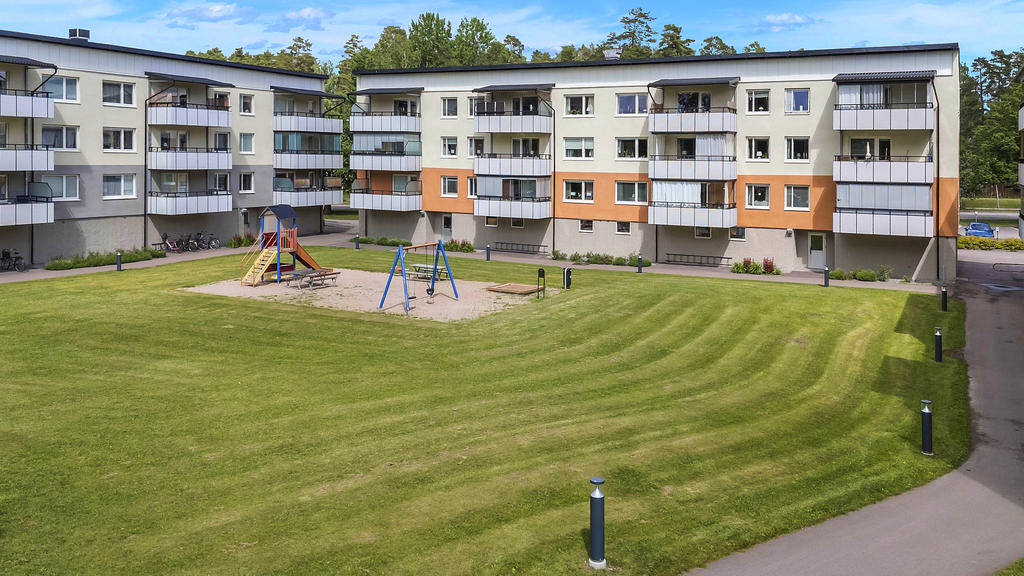 Trivsam innergård
