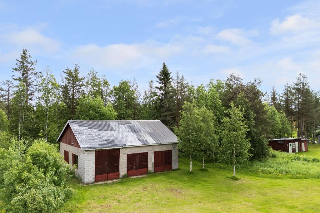 Rymligt garage