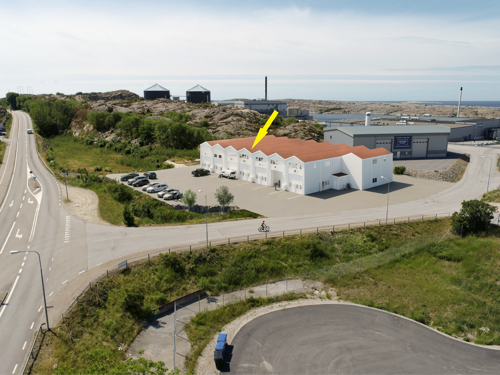 3D genererad bild. OBS att avvikelser kan förekomma. Lokalen markerad