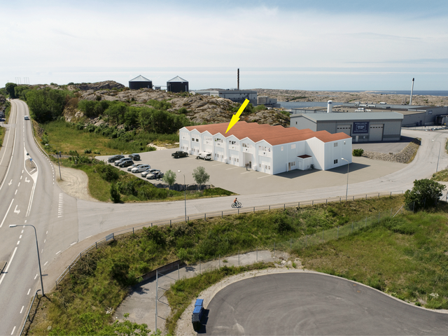 3D genererad bild. OBS att avvikelser kan förekomma. Lokalen markerad
