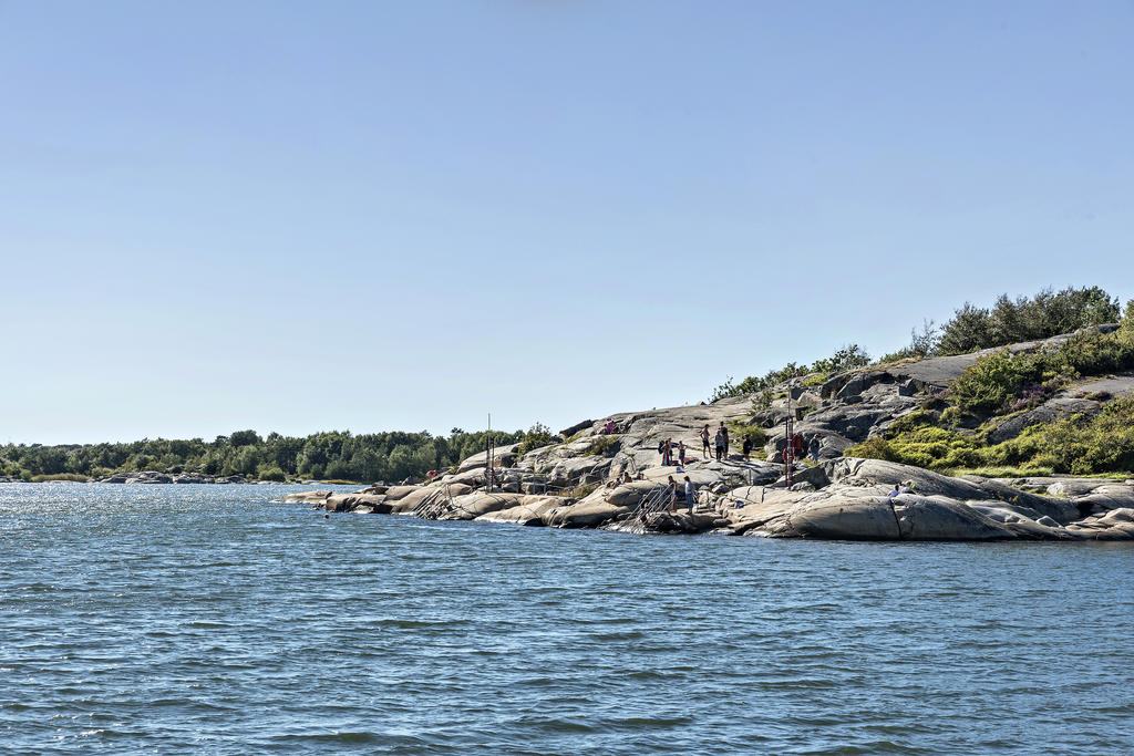 Klipporna vid Ganglets badplats.