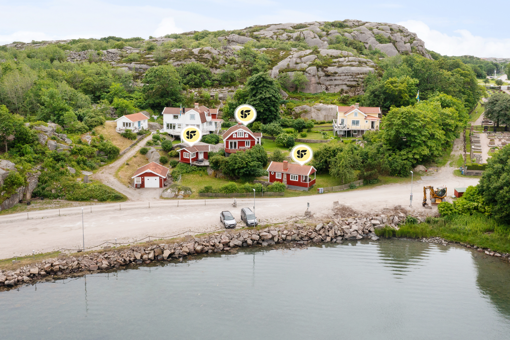 Ett stenkast från havet