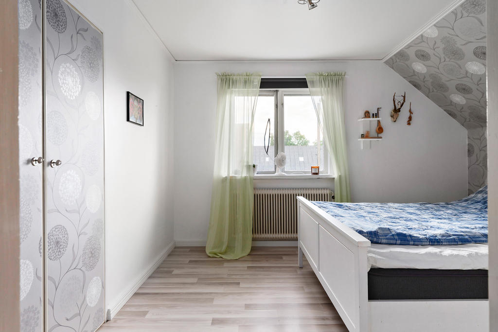 Sovrum i gårdshuset
