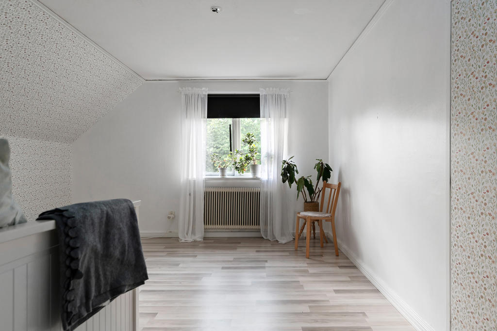 Sovrum i gårdshuset