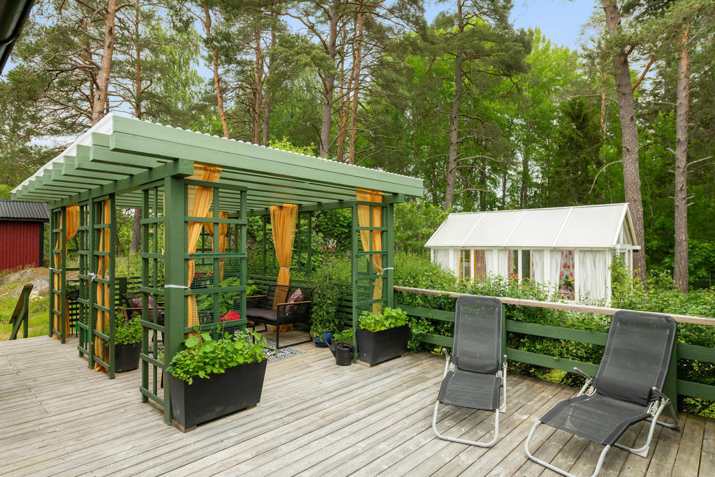 Vacker pergola