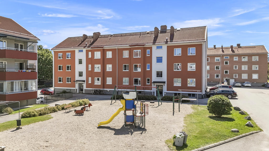 Lekpark på innergården