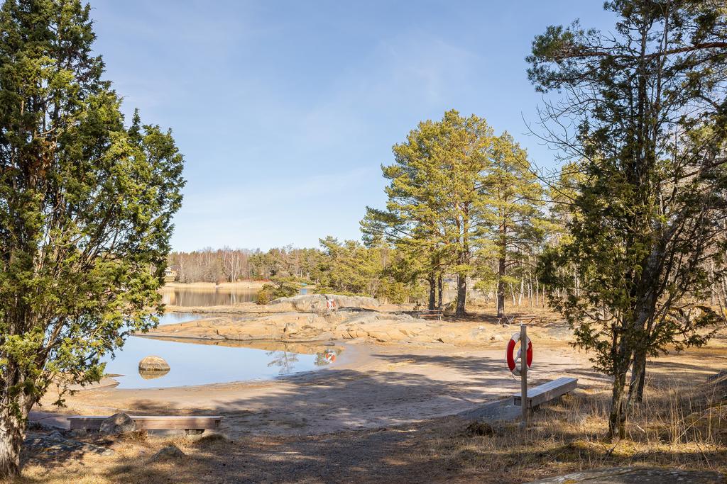 Badplatsen vid Sunnanöviken
