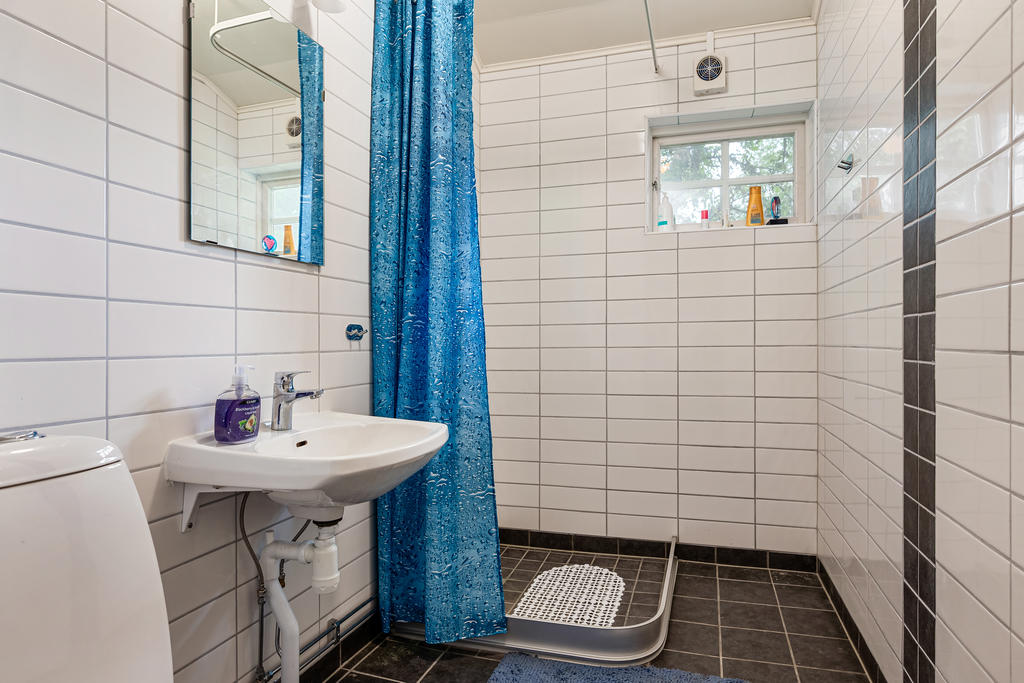 Duschrum i bostadshuset