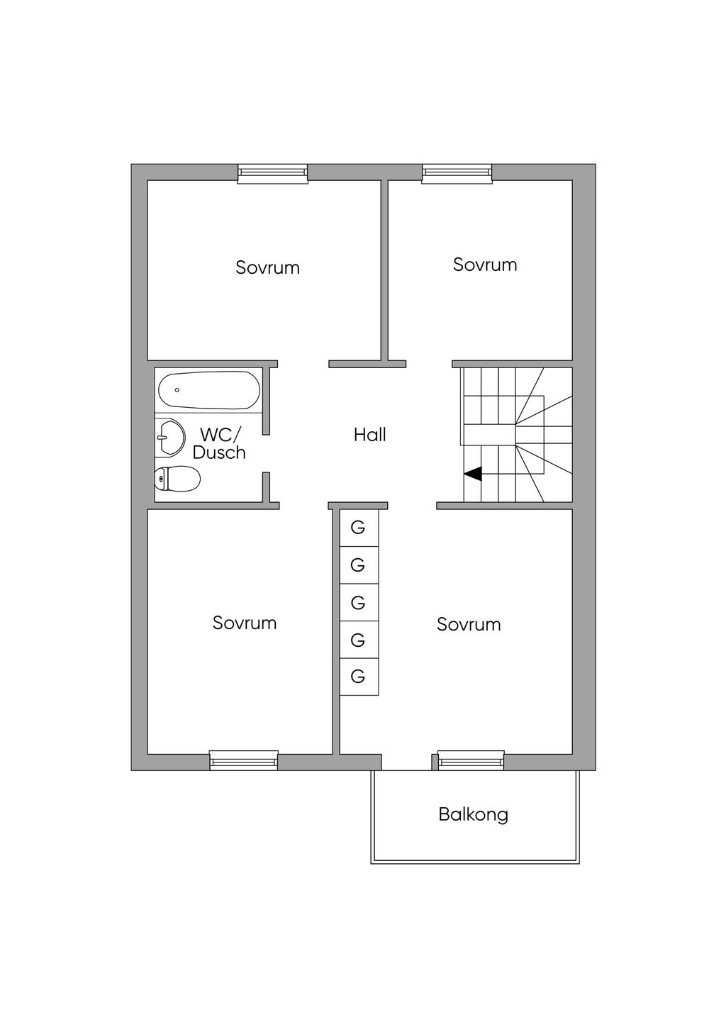 Övre plan