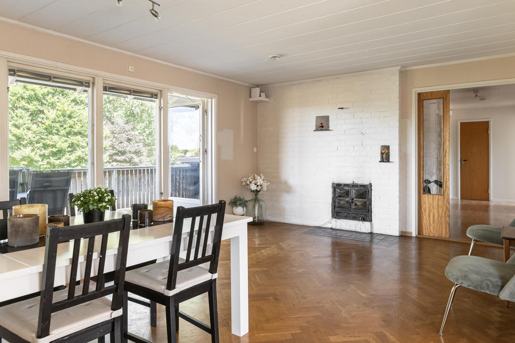 Värmande kamin