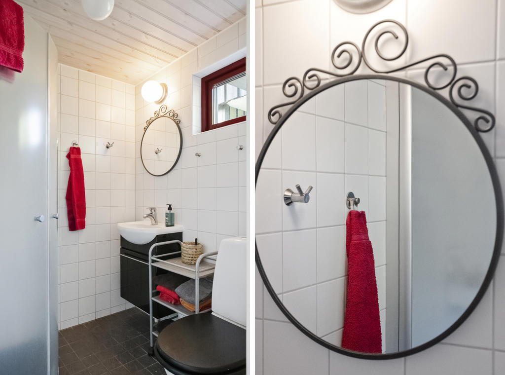 Badrum i gästhuset
