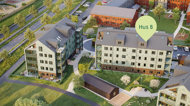 Brf Nya Magasinet (3D-visualisering)