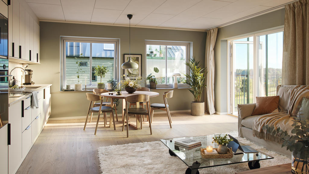 Brf Nya Magasinet (3D-visualisering)