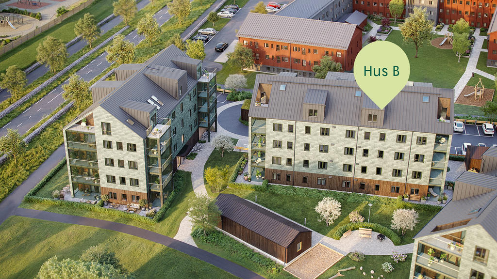 Brf Nya Magasinet (3D-visualisering)