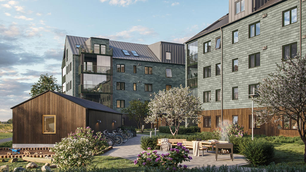 Brf Nya Magasinet (3D-visualisering)