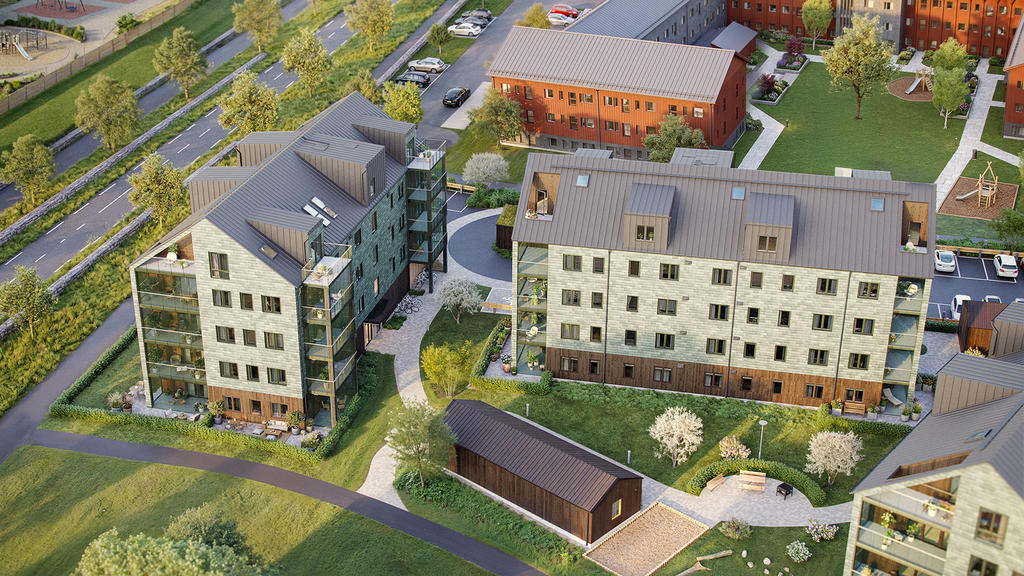 Brf Nya Magasinet (3D-visualisering)