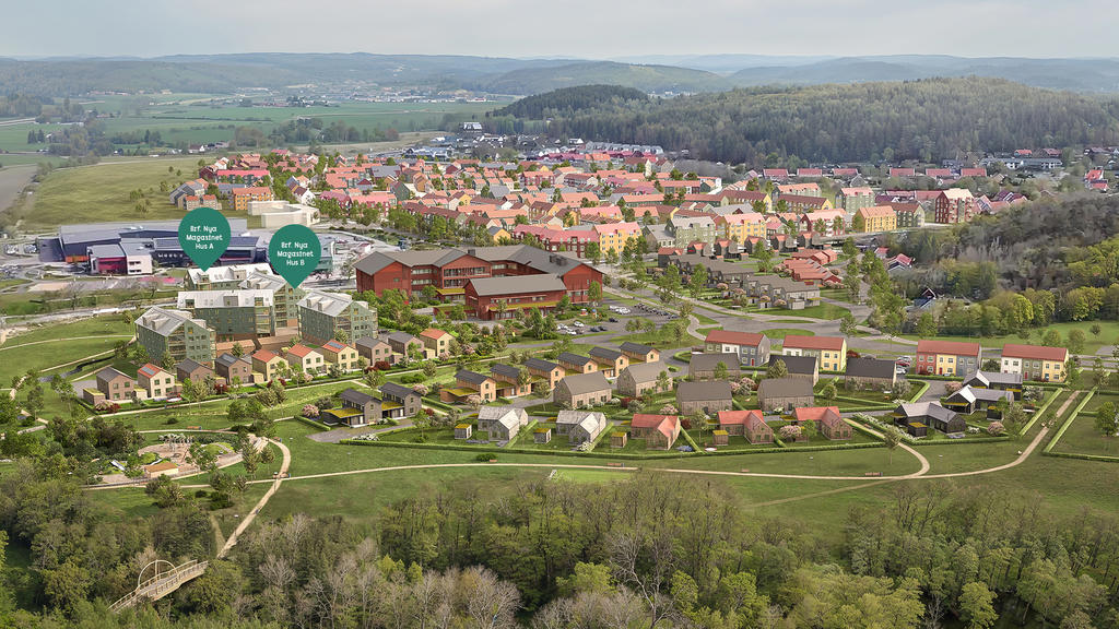 Brf Nya Magasinet (3D-visualisering)