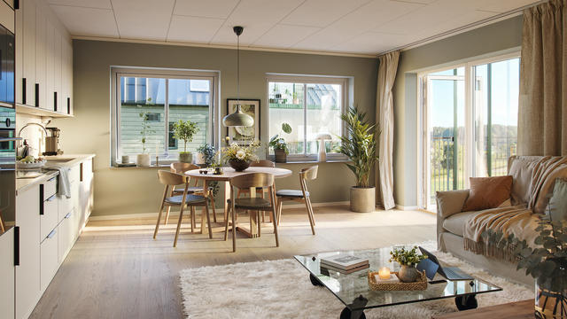 Brf Nya Magasinet (3D-visualisering)
