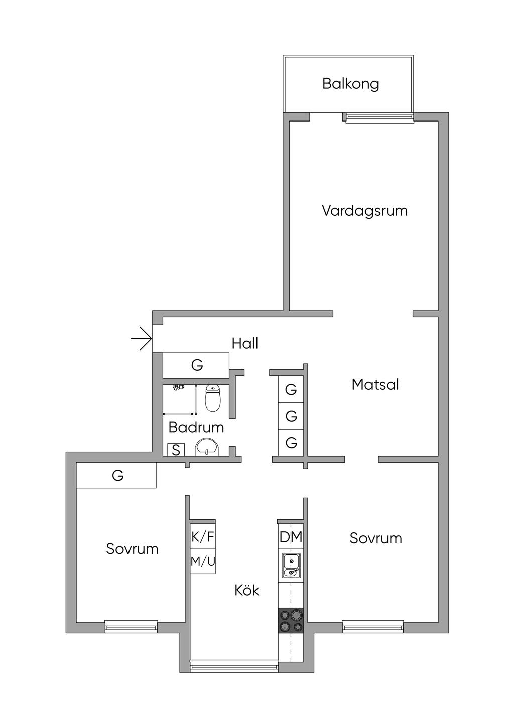 Planlösning