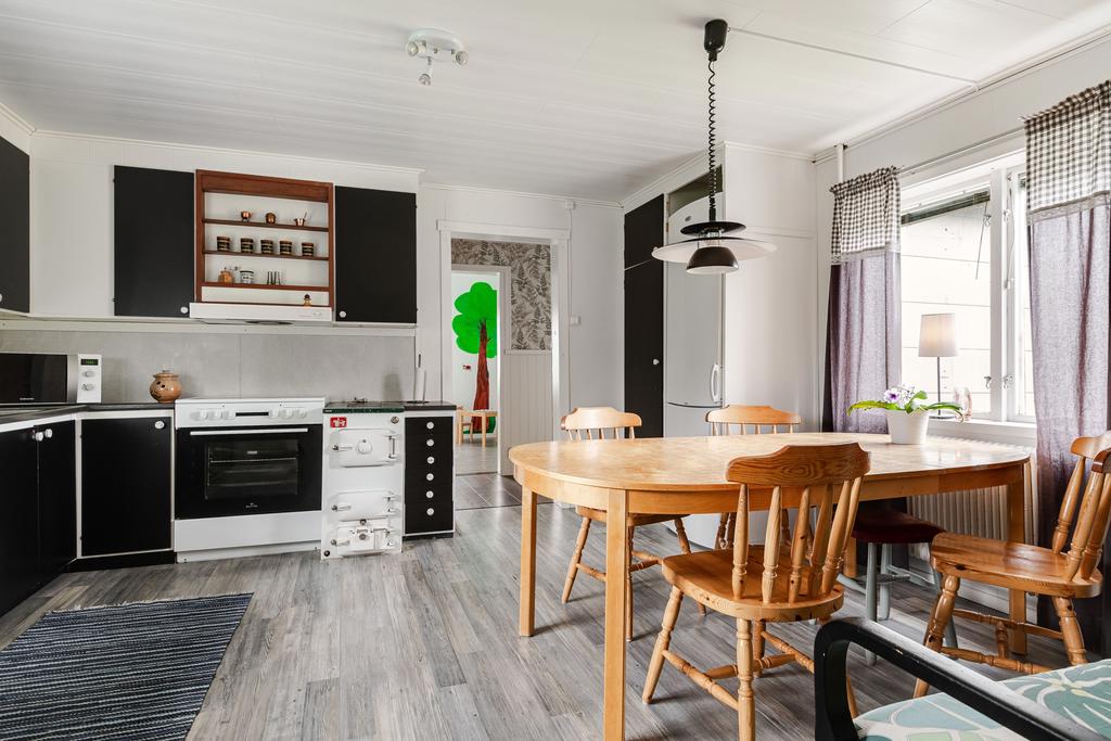 Kök med matplats