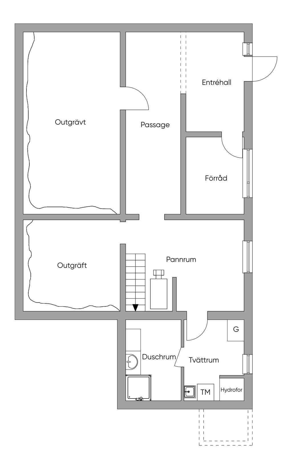 Nedre plan