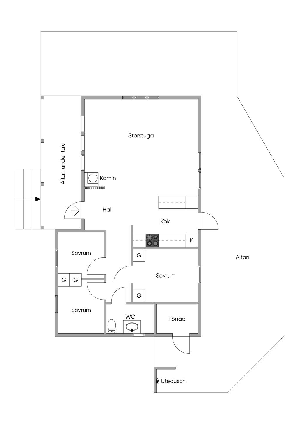 Planlösning