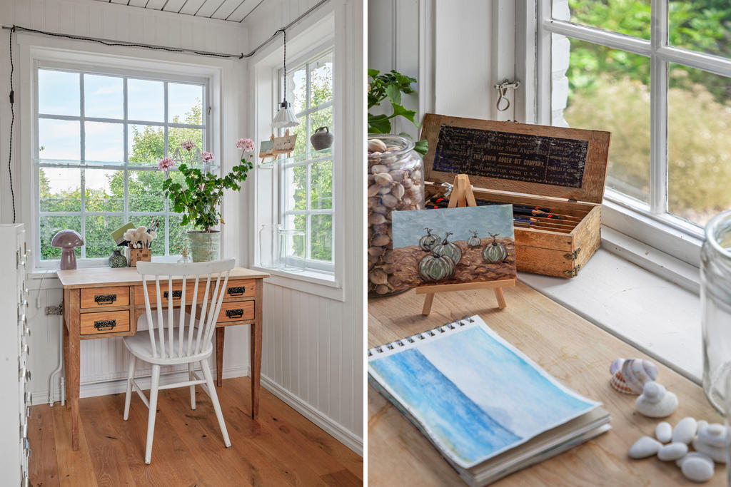 En klassisk glasveranda  