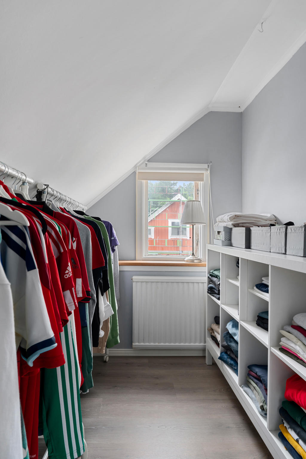 Sovrum 4 Klädkammare, vindsplan