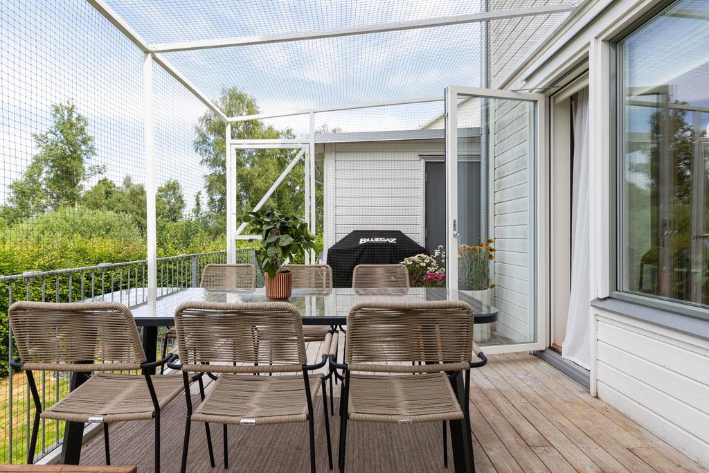 Uteplats från vardagsrum 