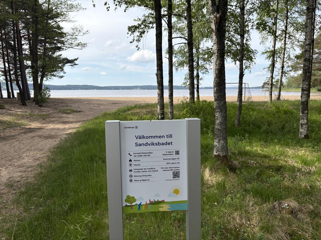 Närhet till Sandviksbadet