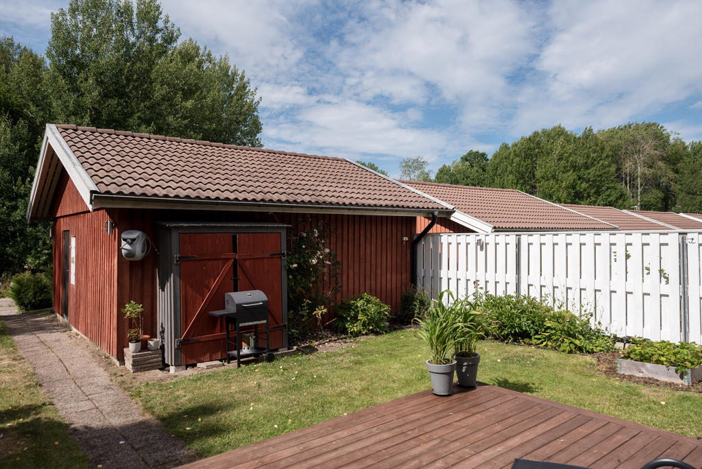 Innergård på framsidan.