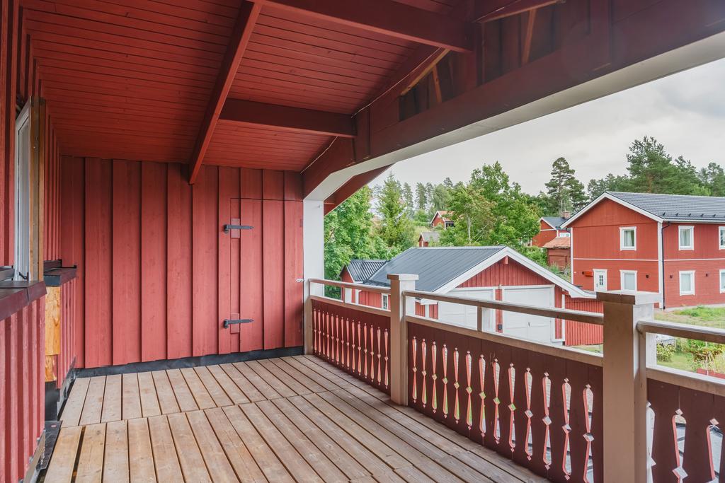 Förrådsutrymmen på balkongen