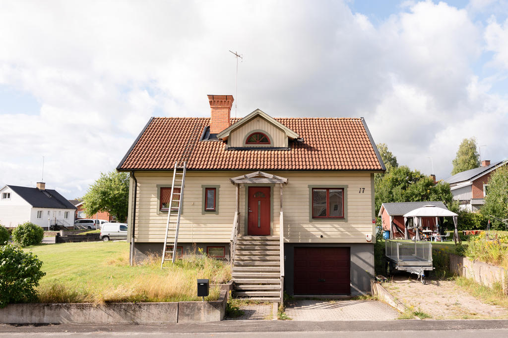 Husets framsida