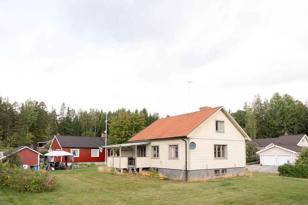 Baksidan av huset