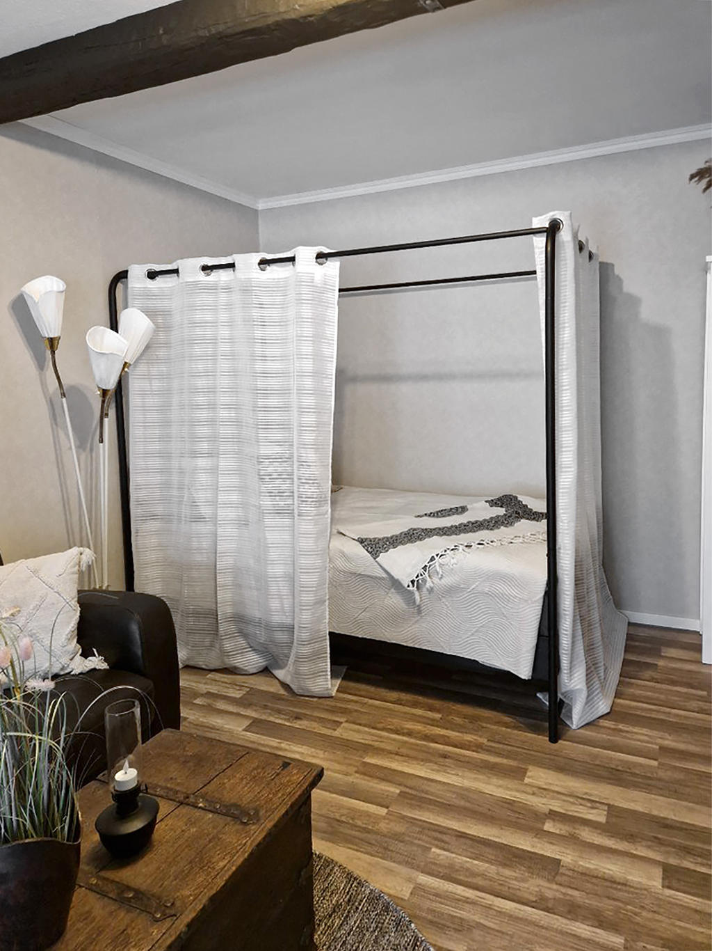 Plats för säng 