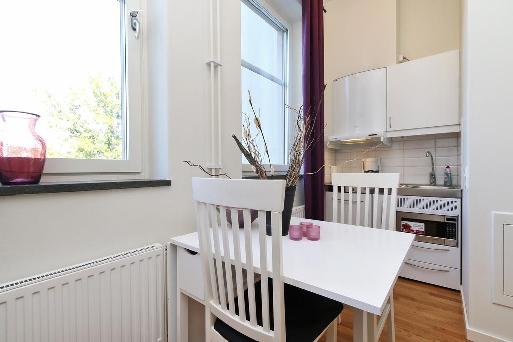 Pentry i en av föreningens två gästlägenheter