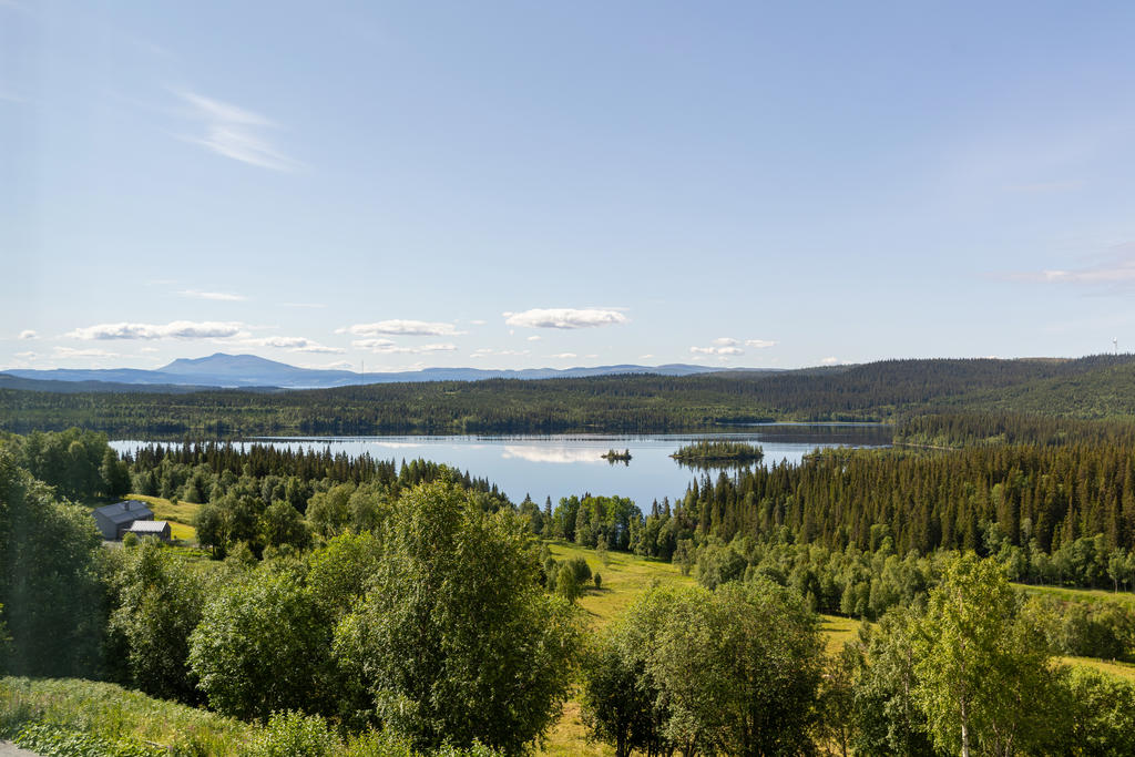 Fantastisk utsikt från hotellrummen.