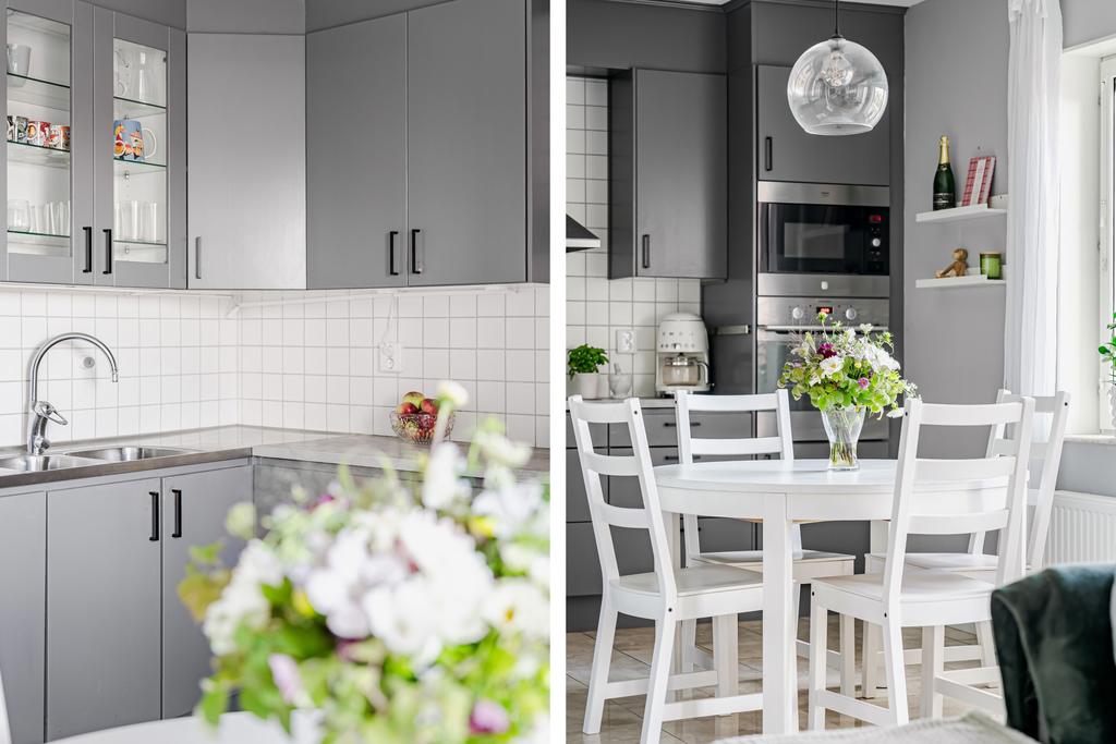 Plats för matbord vid fönstret 
