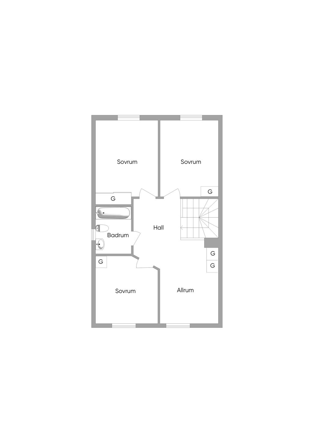 Övre plan
