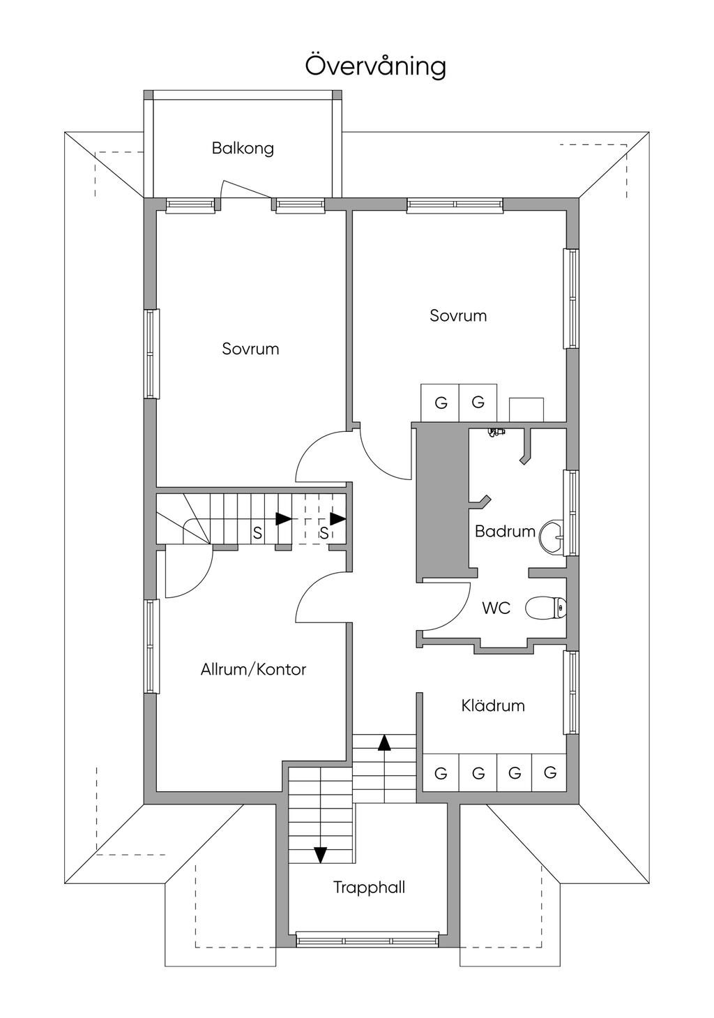 Övre plan