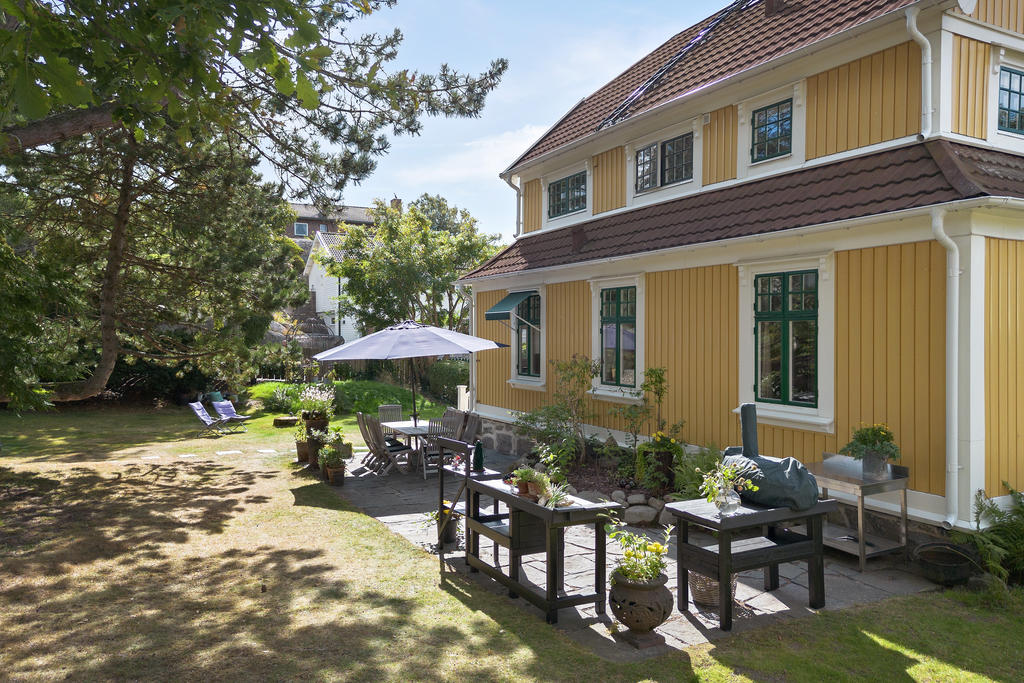 Olika uteplatser åt olika väderstreck