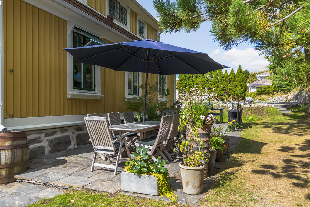 Stensatt uteplats