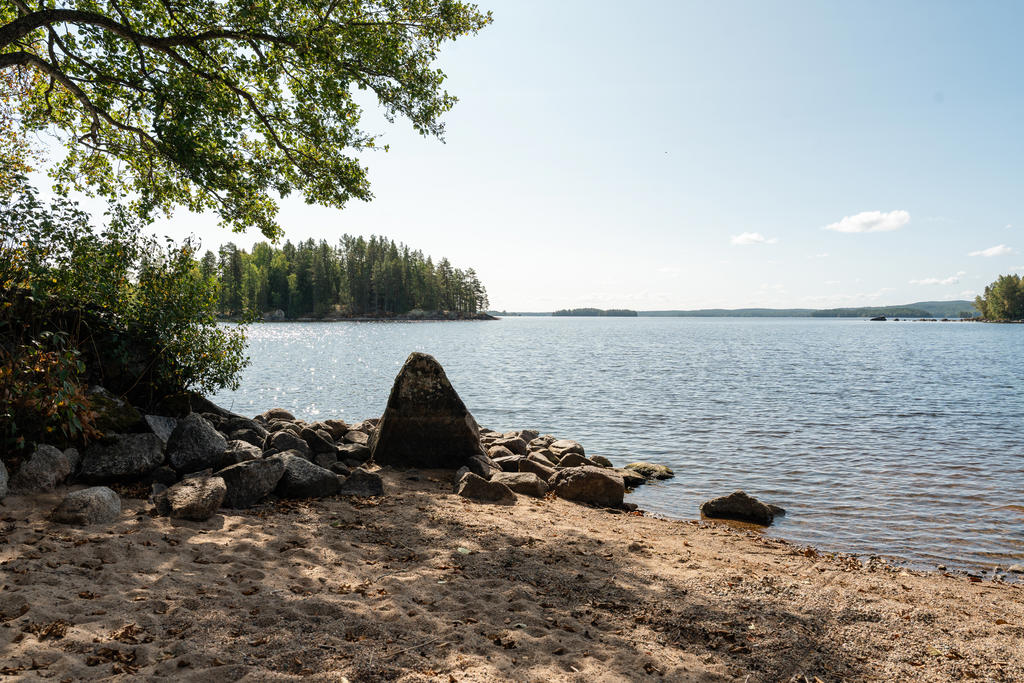 Badplats några minuter från huset
