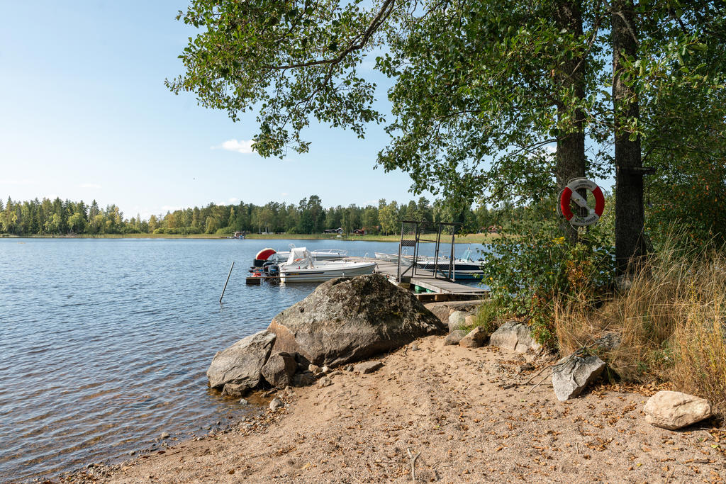 Badplats några minuter från huset
