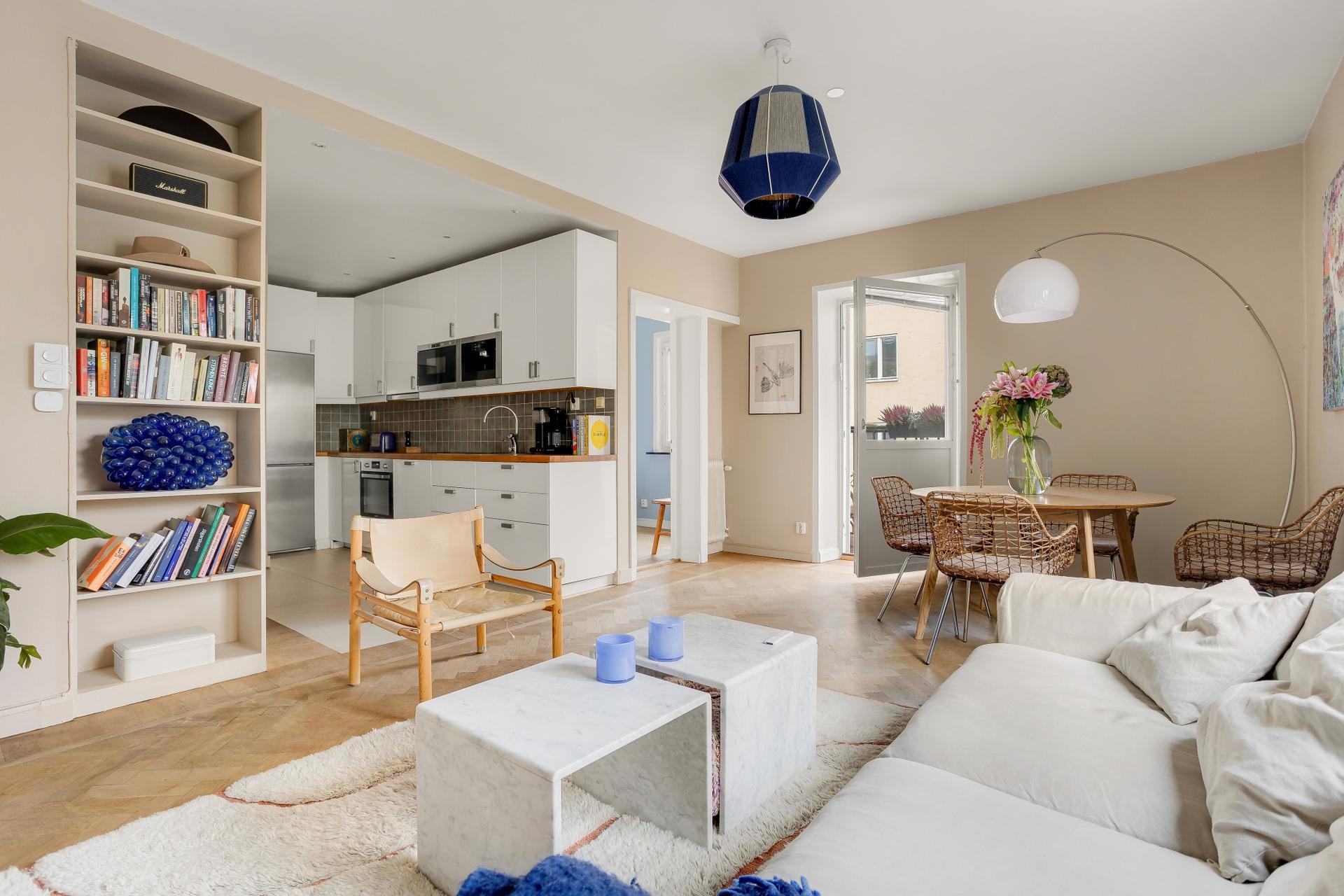 Apartment, 2 rooms, 48 m² in Stockholm